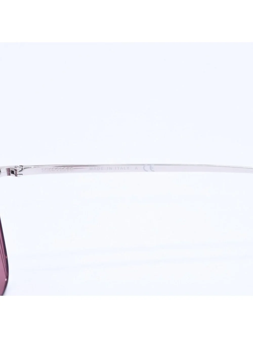 Chanel Sunglasses Eyewear CC Logo Silver Wine